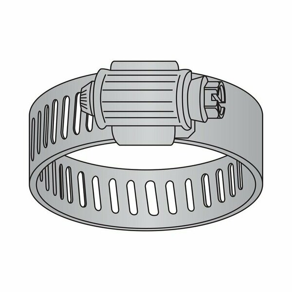 Heritage Hose Clamp, Gen Purp, HD SAE #8 All SS300 HCGP-333-008-5625
